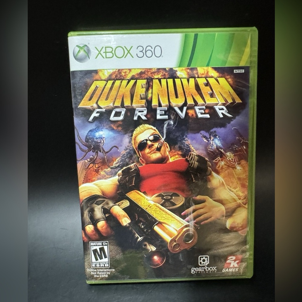 Microsoft Red and Gold Xbox 360 Video Games
